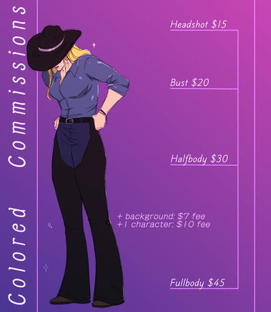 Colored Commissions